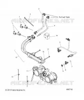 SYSTÈME D'ALIMENTATION, RAIL, LINES AND THROTTLE BODY