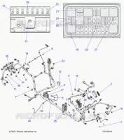 ELECTRICITE, WIRE HARNESS, CHASSIS