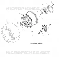 ROUES, REAR and HUB