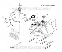 SYSTÈME D'ALIMENTATION, CARBURANT TANK and CARBURANT LINES