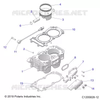 CYLINDRE AND PISTON
