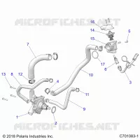 MOTEUR, WATERPUMP AND BYPASS