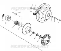 EMBRAYAGE DE TRANSMISSION  MAGNUM 4X4 W968144 AND  SWEDISH MAGNUM 4X4 S968144 (4936053605C004)