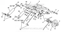 BRAS DE SUSPENSION ARRIERE XLT E940767,  XLT SP E930667    XLT SKS E940567 (49274227420022)