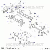 SIEGE MOUNTING, FRONT