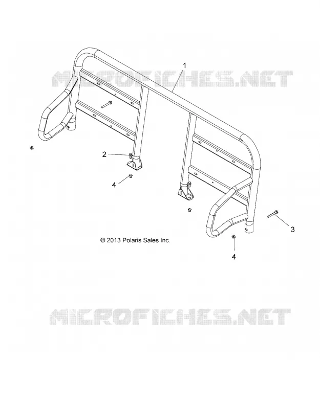 CHASSIS, CAB CADRE