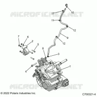 SYSTÃˆME DE TRANSMISSION, MAIN GEARCASE MOUNTING