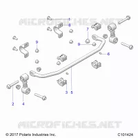 BARRE STABILISATRICE, FRONT