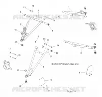 SUSPENSION AVANT CONTROL ARMS