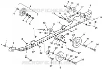 FIXATION RAIL (SUSPENSION) ULTRA SPX 0975678, ULTRA SPX SE H975678 and EURO (4939533953B012)