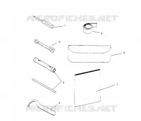 OUTILS XLT SP 0966676 and  EUROPEAN XLT SP E966676 (4931703170C005)