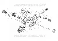 BRAS OSCILLANT/REAR SUPPORT PONT