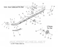 SUSPENSION, FIXATION RAIL