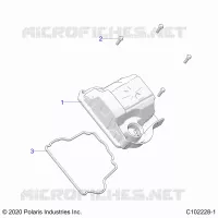 ENGINE, COUVERCLE SOUPAPE