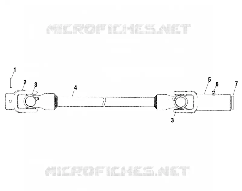 ARBRE DE TRANSMISSION (IF BUILT BEFORE 12/07/00)