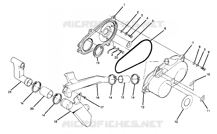 COUVERCLE D'EMBRAYAGE ASSEMBLY (4918411841020A)