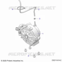 SYSTÃˆME DE TRANSMISSION, FRONT GEARCASE MOUNTING