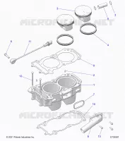 CYLINDRE AND PISTON