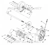 SYSTÈME DE TRANSMISSION ULTRA SP 0960678 AND EUROPEAN ULTRA SP E960678 (4937083708B009)