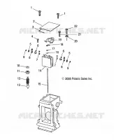 MOTEUR, CARBURATEUR, UPPER