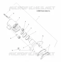 BRAKES, ETRIER DE FREIN ARRIERE