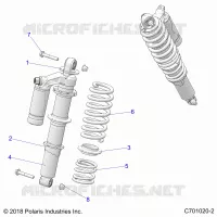 SUSPENSION ARRIERE SHOCK
