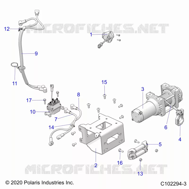CHASSIS, TREUIL
