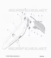 CHASSIS, PROTECTION D'EMBRAYAGE ASM. AND SHIELD