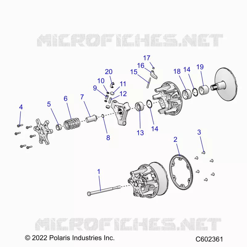 SYSTÃˆME DE TRANSMISSION, CLUTCH, PRIMARY