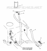 SIPHON SL 900 B964291 and  Intl. SL 900 I964291 (4935583558B009)