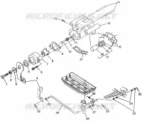 FREIN ARRIERE Magnum 4x4 W968144 and  Swedish Magnum 4x4 S968144 (4936053605C006)