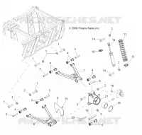 SUSPENSION, TRIANGLES SUSPENSIONS ET AMORTISSEURS AND TRANSMISSION ARRIERE