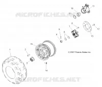 ROUES, REAR