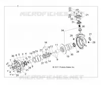 SYSTÃˆME DE TRANSMISSION, FRONT GEARCASE INTERNALS
