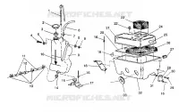 RESERVOIR D'HUILE / BOITE A AIR WIDETRAK GT / X932061 (4924722472026A)