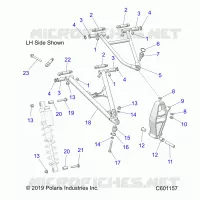 TRIANGLES SUSPENSIONS AVANT 