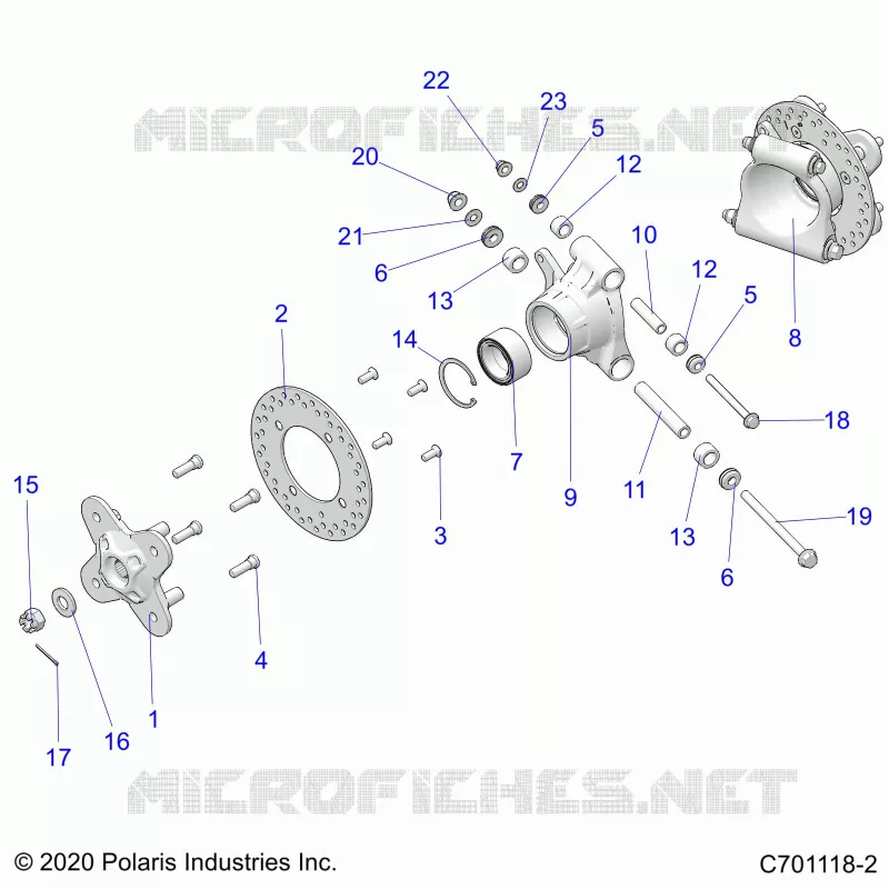 SUSPENSION, PORTE BAGAGES ARRIERE