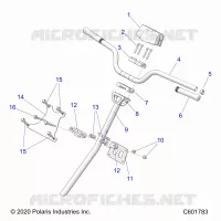 DIRECTION, H-BAR, DIRECTION POST, GRIPS