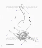 SYSTÃˆME DE TRANSMISSION, FRONT GEARCASE MOUNTING