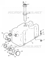 CARBURANT TANK SLTX B964590 and Intl. SLTX I964590 (4935783578A009)