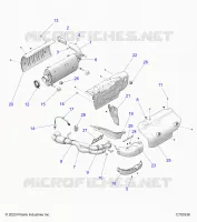 ENGINE, ECHAPPEMENT