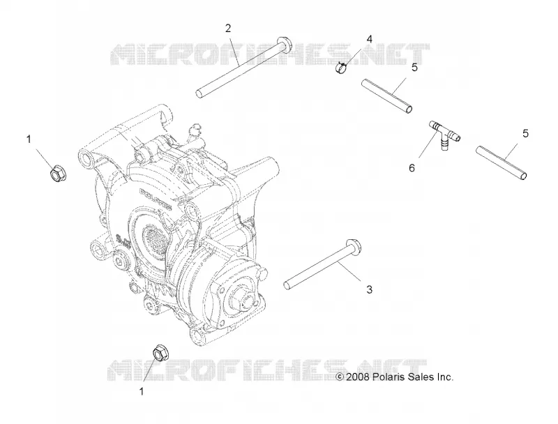 SYSTÈME DE TRANSMISSION, SUPPORT PONT, REAR