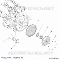 DEMARREUR, FLYWHEEL AND RELATED