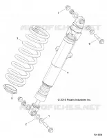 SUSPENSION ARRIERE SHOCK MOUNTING