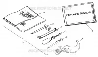 OUTILS Sport 400L W97BA38C and Trail Blazer W97BA25C (4940124012C007)
