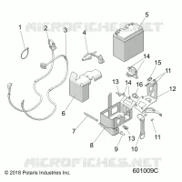 ELECTRICITE, BATTERY/BOX AND CABLES