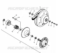EMBRAYAGE DE TRANSMISSION MAGNUM 2X4 W967544 (4936033603B012)