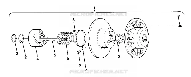 EMBRAYAGE DE TRANSMISSION (4917871787011A)