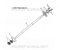 AXE DE ROUE ARRIERE