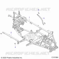 CHASSIS, MAIN CADRE